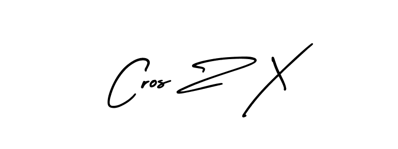 if you are searching for the best signature style for your name Cros Z X. so please give up your signature search. here we have designed multiple signature styles  using AmerikaSignatureDemo-Regular. Cros Z X signature style 3 images and pictures png