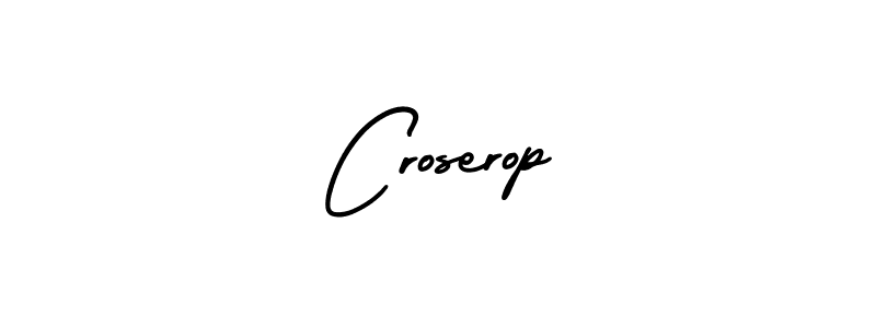 AmerikaSignatureDemo-Regular is a professional signature style that is perfect for those who want to add a touch of class to their signature. It is also a great choice for those who want to make their signature more unique. Get Croserop name to fancy signature for free. Croserop signature style 3 images and pictures png