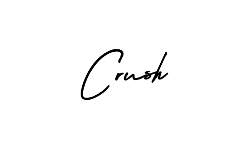 Make a beautiful signature design for name Crush. With this signature (AmerikaSignatureDemo-Regular) style, you can create a handwritten signature for free. Crush signature style 3 images and pictures png