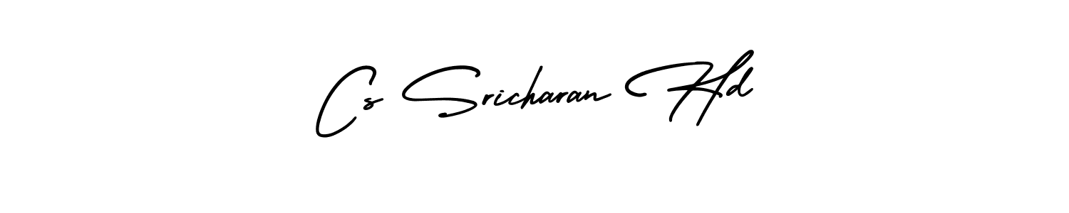 Make a beautiful signature design for name Cs Sricharan Hd. Use this online signature maker to create a handwritten signature for free. Cs Sricharan Hd signature style 3 images and pictures png