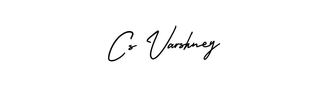 How to make Cs Varshney signature? AmerikaSignatureDemo-Regular is a professional autograph style. Create handwritten signature for Cs Varshney name. Cs Varshney signature style 3 images and pictures png