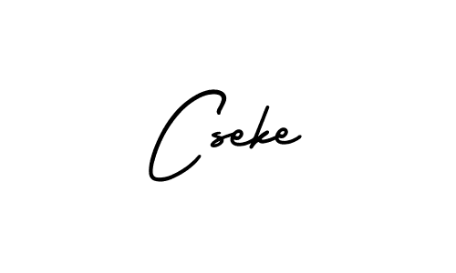 It looks lik you need a new signature style for name Cseke. Design unique handwritten (AmerikaSignatureDemo-Regular) signature with our free signature maker in just a few clicks. Cseke signature style 3 images and pictures png