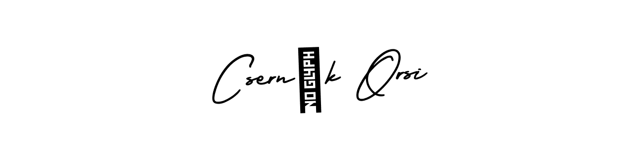 Design your own signature with our free online signature maker. With this signature software, you can create a handwritten (AmerikaSignatureDemo-Regular) signature for name Csernák Orsi. Csernák Orsi signature style 3 images and pictures png