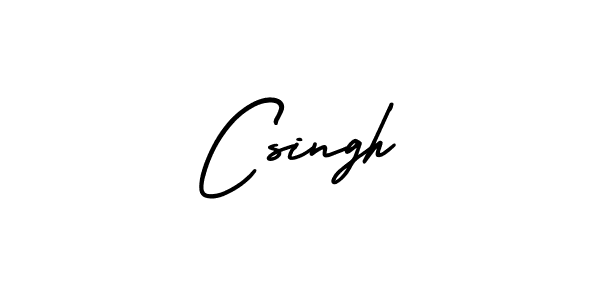 Design your own signature with our free online signature maker. With this signature software, you can create a handwritten (AmerikaSignatureDemo-Regular) signature for name Csingh. Csingh signature style 3 images and pictures png