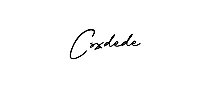 Design your own signature with our free online signature maker. With this signature software, you can create a handwritten (AmerikaSignatureDemo-Regular) signature for name Csxdede. Csxdede signature style 3 images and pictures png