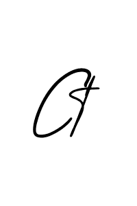 Use a signature maker to create a handwritten signature online. With this signature software, you can design (AmerikaSignatureDemo-Regular) your own signature for name Ct. Ct signature style 3 images and pictures png