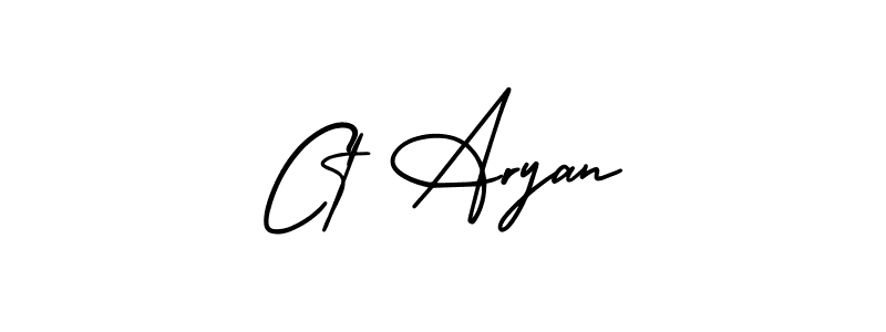 This is the best signature style for the Ct Aryan name. Also you like these signature font (AmerikaSignatureDemo-Regular). Mix name signature. Ct Aryan signature style 3 images and pictures png