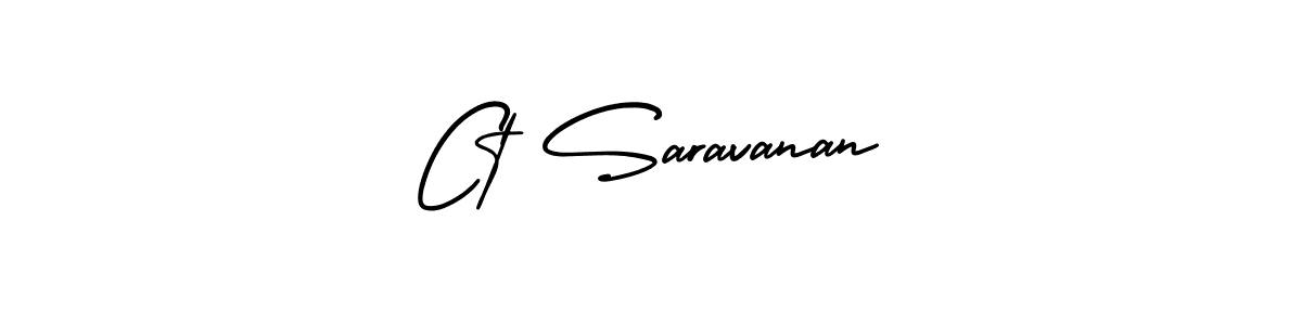 Ct Saravanan stylish signature style. Best Handwritten Sign (AmerikaSignatureDemo-Regular) for my name. Handwritten Signature Collection Ideas for my name Ct Saravanan. Ct Saravanan signature style 3 images and pictures png