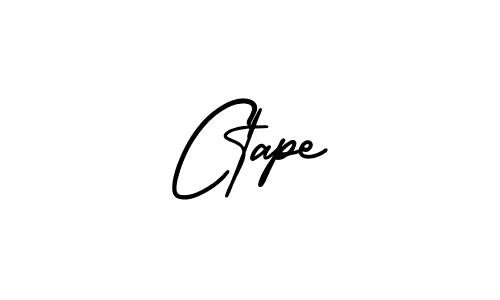You can use this online signature creator to create a handwritten signature for the name Ctape. This is the best online autograph maker. Ctape signature style 3 images and pictures png