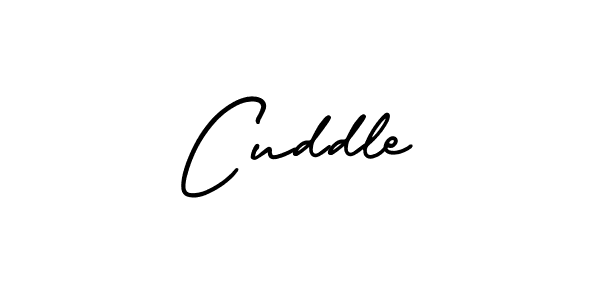 Design your own signature with our free online signature maker. With this signature software, you can create a handwritten (AmerikaSignatureDemo-Regular) signature for name Cuddle. Cuddle signature style 3 images and pictures png