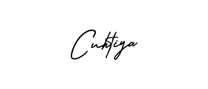Use a signature maker to create a handwritten signature online. With this signature software, you can design (AmerikaSignatureDemo-Regular) your own signature for name Cuhtiya. Cuhtiya signature style 3 images and pictures png