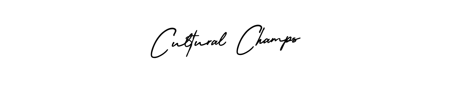 How to Draw Cultural Champs signature style? AmerikaSignatureDemo-Regular is a latest design signature styles for name Cultural Champs. Cultural Champs signature style 3 images and pictures png