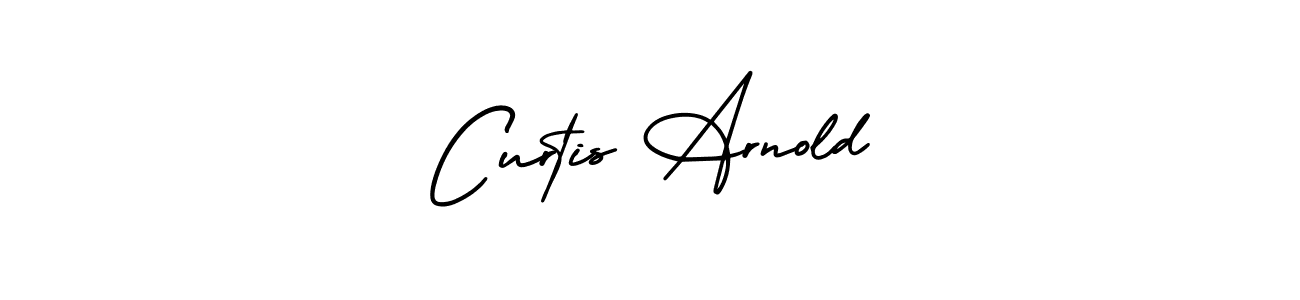 Design your own signature with our free online signature maker. With this signature software, you can create a handwritten (AmerikaSignatureDemo-Regular) signature for name Curtis Arnold. Curtis Arnold signature style 3 images and pictures png