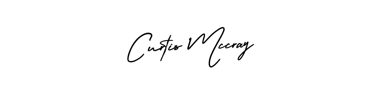 Curtis Mccray stylish signature style. Best Handwritten Sign (AmerikaSignatureDemo-Regular) for my name. Handwritten Signature Collection Ideas for my name Curtis Mccray. Curtis Mccray signature style 3 images and pictures png