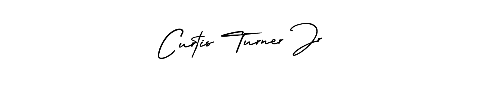 Design your own signature with our free online signature maker. With this signature software, you can create a handwritten (AmerikaSignatureDemo-Regular) signature for name Curtis Turner Jr. Curtis Turner Jr signature style 3 images and pictures png