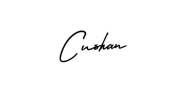 Use a signature maker to create a handwritten signature online. With this signature software, you can design (AmerikaSignatureDemo-Regular) your own signature for name Cushan. Cushan signature style 3 images and pictures png