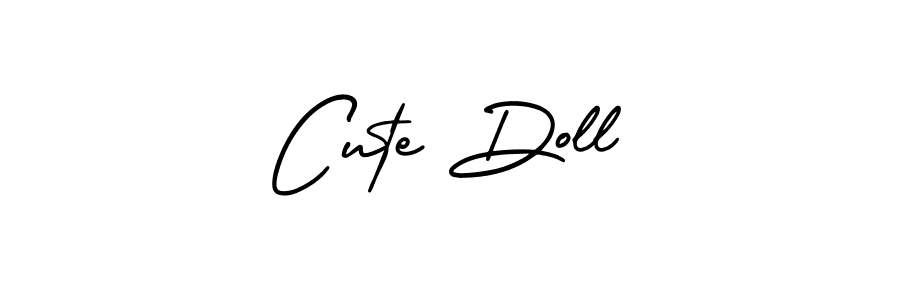 It looks lik you need a new signature style for name Cute Doll. Design unique handwritten (AmerikaSignatureDemo-Regular) signature with our free signature maker in just a few clicks. Cute Doll signature style 3 images and pictures png