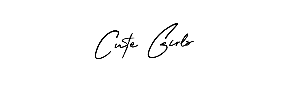 Make a beautiful signature design for name Cute Girls. Use this online signature maker to create a handwritten signature for free. Cute Girls signature style 3 images and pictures png