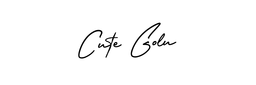 You can use this online signature creator to create a handwritten signature for the name Cute Golu. This is the best online autograph maker. Cute Golu signature style 3 images and pictures png