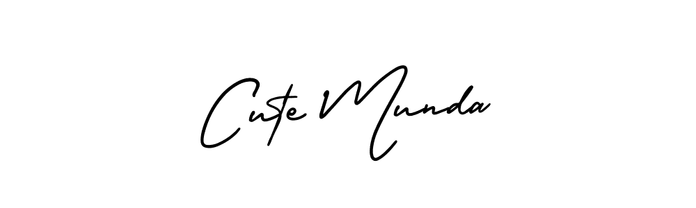 AmerikaSignatureDemo-Regular is a professional signature style that is perfect for those who want to add a touch of class to their signature. It is also a great choice for those who want to make their signature more unique. Get Cute Munda name to fancy signature for free. Cute Munda signature style 3 images and pictures png