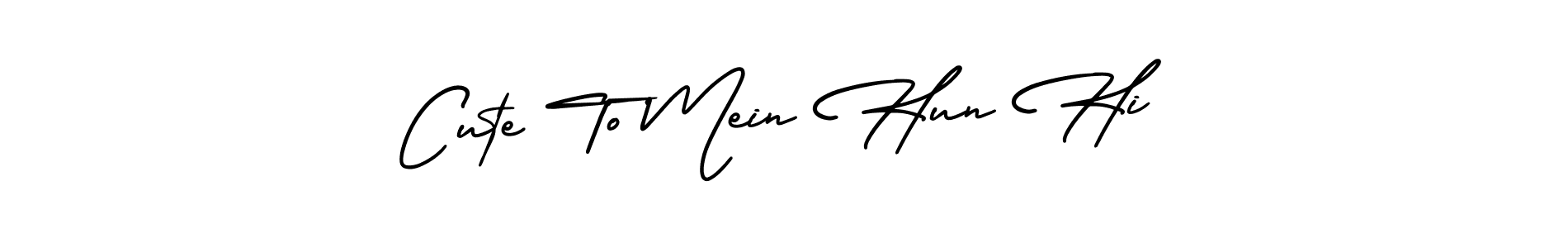 AmerikaSignatureDemo-Regular is a professional signature style that is perfect for those who want to add a touch of class to their signature. It is also a great choice for those who want to make their signature more unique. Get Cute To Mein Hun Hi name to fancy signature for free. Cute To Mein Hun Hi signature style 3 images and pictures png
