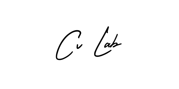 Also You can easily find your signature by using the search form. We will create Cv Lab name handwritten signature images for you free of cost using AmerikaSignatureDemo-Regular sign style. Cv Lab signature style 3 images and pictures png