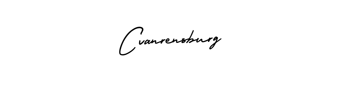 Create a beautiful signature design for name Cvanrensburg. With this signature (AmerikaSignatureDemo-Regular) fonts, you can make a handwritten signature for free. Cvanrensburg signature style 3 images and pictures png