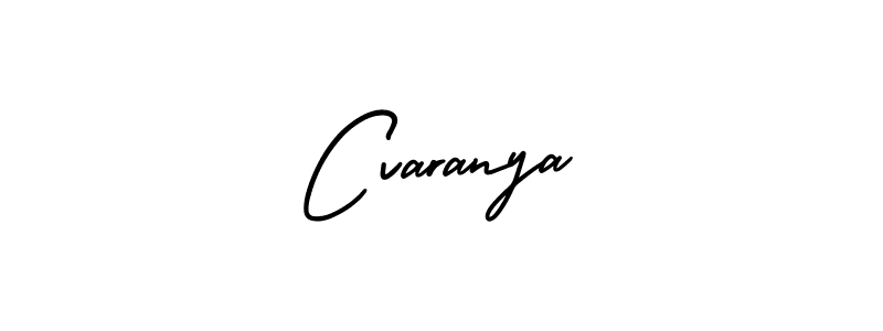 This is the best signature style for the Cvaranya name. Also you like these signature font (AmerikaSignatureDemo-Regular). Mix name signature. Cvaranya signature style 3 images and pictures png