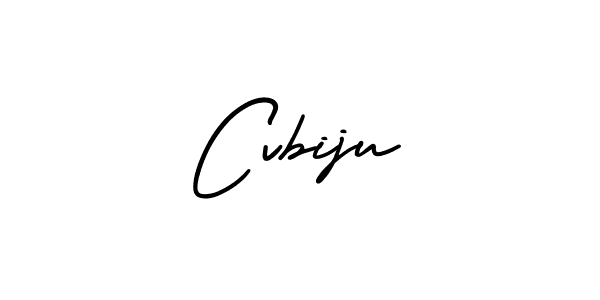 Use a signature maker to create a handwritten signature online. With this signature software, you can design (AmerikaSignatureDemo-Regular) your own signature for name Cvbiju. Cvbiju signature style 3 images and pictures png