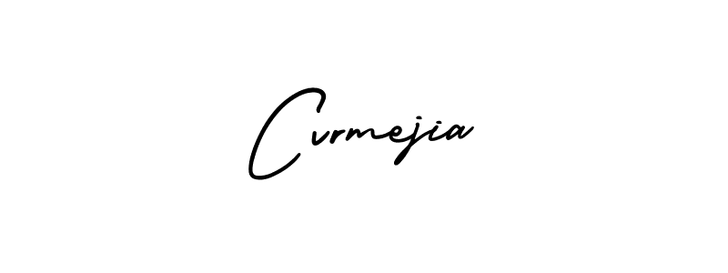 Make a beautiful signature design for name Cvrmejia. With this signature (AmerikaSignatureDemo-Regular) style, you can create a handwritten signature for free. Cvrmejia signature style 3 images and pictures png