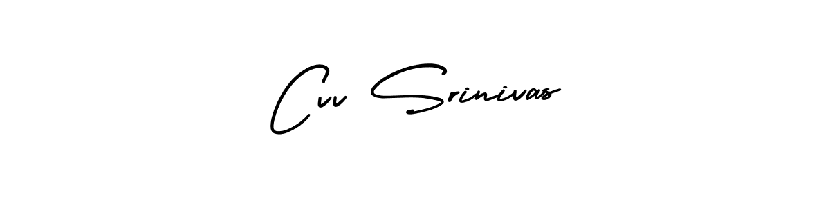This is the best signature style for the Cvv Srinivas name. Also you like these signature font (AmerikaSignatureDemo-Regular). Mix name signature. Cvv Srinivas signature style 3 images and pictures png