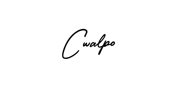 Design your own signature with our free online signature maker. With this signature software, you can create a handwritten (AmerikaSignatureDemo-Regular) signature for name Cwalpo. Cwalpo signature style 3 images and pictures png