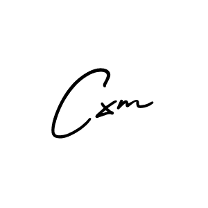 The best way (AmerikaSignatureDemo-Regular) to make a short signature is to pick only two or three words in your name. The name Cxm include a total of six letters. For converting this name. Cxm signature style 3 images and pictures png