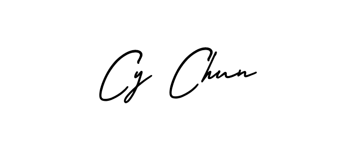 This is the best signature style for the Cy Chun name. Also you like these signature font (AmerikaSignatureDemo-Regular). Mix name signature. Cy Chun signature style 3 images and pictures png