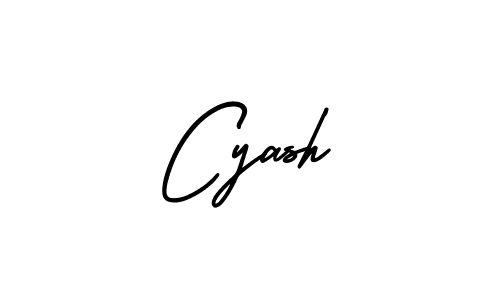 Similarly AmerikaSignatureDemo-Regular is the best handwritten signature design. Signature creator online .You can use it as an online autograph creator for name Cyash. Cyash signature style 3 images and pictures png