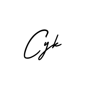 Best and Professional Signature Style for Cyk. AmerikaSignatureDemo-Regular Best Signature Style Collection. Cyk signature style 3 images and pictures png