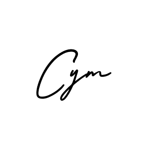 You should practise on your own different ways (AmerikaSignatureDemo-Regular) to write your name (Cym) in signature. don't let someone else do it for you. Cym signature style 3 images and pictures png