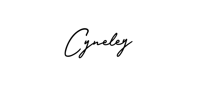 Make a beautiful signature design for name Cyneley. Use this online signature maker to create a handwritten signature for free. Cyneley signature style 3 images and pictures png