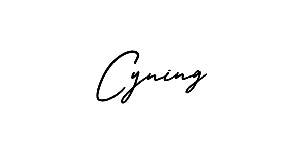 Make a short Cyning signature style. Manage your documents anywhere anytime using AmerikaSignatureDemo-Regular. Create and add eSignatures, submit forms, share and send files easily. Cyning signature style 3 images and pictures png