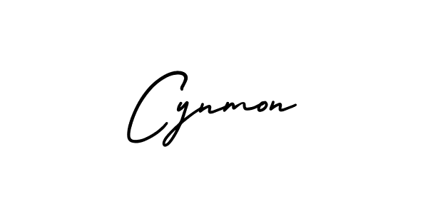 How to Draw Cynmon signature style? AmerikaSignatureDemo-Regular is a latest design signature styles for name Cynmon. Cynmon signature style 3 images and pictures png