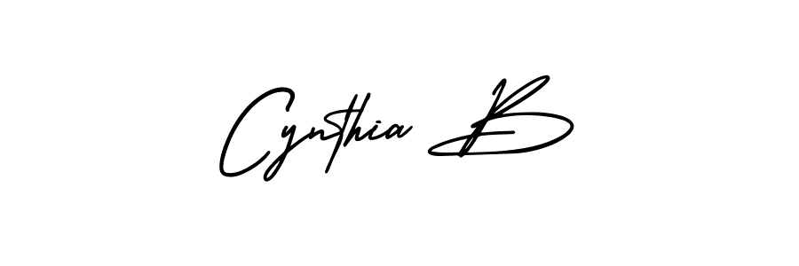 Also You can easily find your signature by using the search form. We will create Cynthia B name handwritten signature images for you free of cost using AmerikaSignatureDemo-Regular sign style. Cynthia B signature style 3 images and pictures png