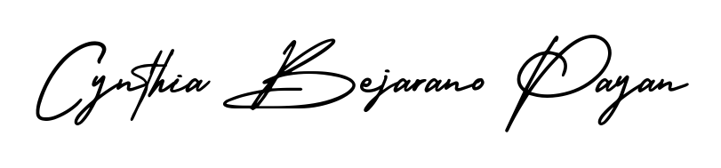 Elevate your brand with a stunning Cynthia Bejarano Payan eSignature. The AmerikaSignatureDemo-Regular style provides a balanced, flowing aesthetic for everyday signing. Cynthia Bejarano Payan signature style 3 images and pictures png
