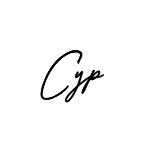 Create a beautiful signature design for name Cyp. With this signature (AmerikaSignatureDemo-Regular) fonts, you can make a handwritten signature for free. Cyp signature style 3 images and pictures png