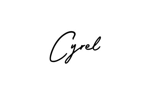 This is the best signature style for the Cyrel name. Also you like these signature font (AmerikaSignatureDemo-Regular). Mix name signature. Cyrel signature style 3 images and pictures png