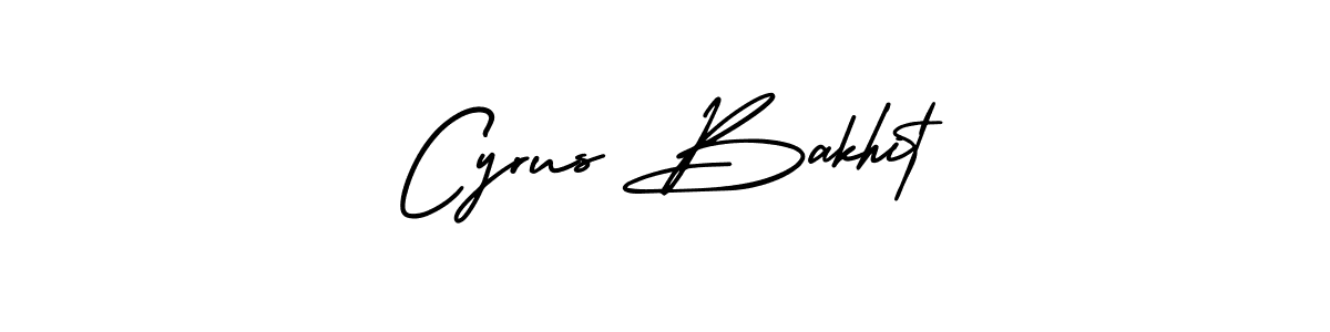 Make a short Cyrus Bakhit signature style. Manage your documents anywhere anytime using AmerikaSignatureDemo-Regular. Create and add eSignatures, submit forms, share and send files easily. Cyrus Bakhit signature style 3 images and pictures png