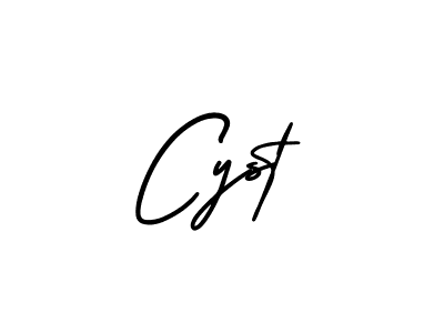 Also we have Cyst name is the best signature style. Create professional handwritten signature collection using AmerikaSignatureDemo-Regular autograph style. Cyst signature style 3 images and pictures png