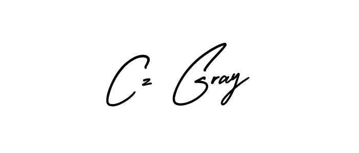 Best and Professional Signature Style for Cz Gray. AmerikaSignatureDemo-Regular Best Signature Style Collection. Cz Gray signature style 3 images and pictures png