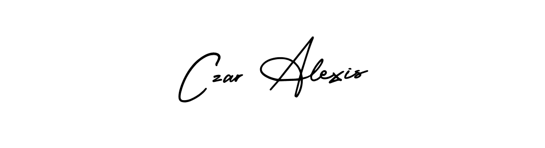 Make a beautiful signature design for name Czar Alexis. With this signature (AmerikaSignatureDemo-Regular) style, you can create a handwritten signature for free. Czar Alexis signature style 3 images and pictures png