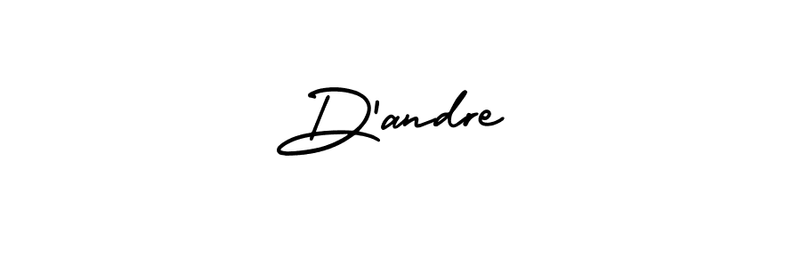 Make a beautiful signature design for name D’andre. Use this online signature maker to create a handwritten signature for free. D’andre signature style 3 images and pictures png