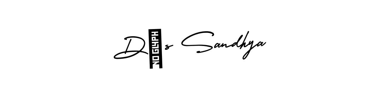Create a beautiful signature design for name D❤s Sandhya. With this signature (AmerikaSignatureDemo-Regular) fonts, you can make a handwritten signature for free. D❤s Sandhya signature style 3 images and pictures png